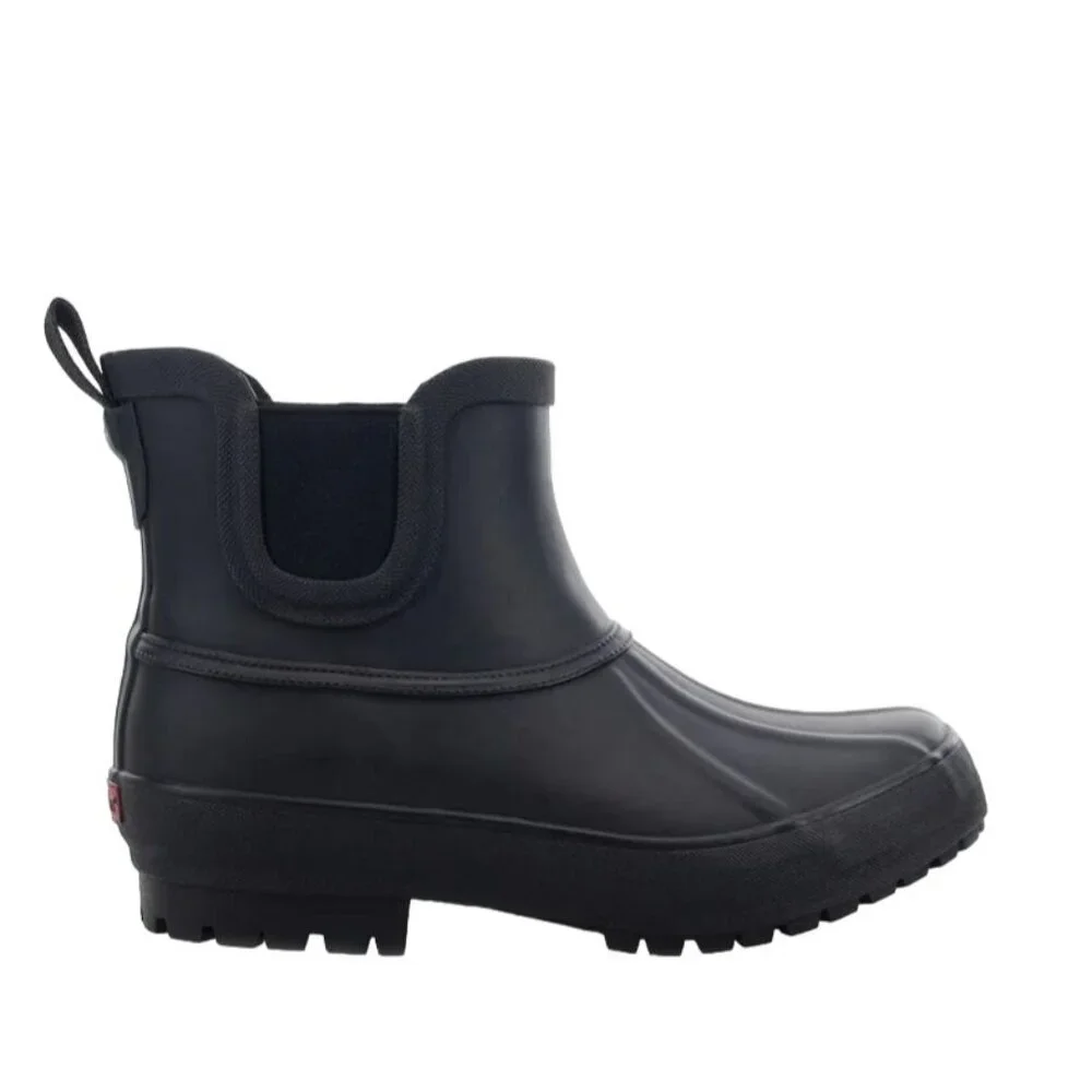 Chooka 6 Snow Boots Winter Duck Chelsea Faux Fur Shoes Waterproof Ankle Rainboot